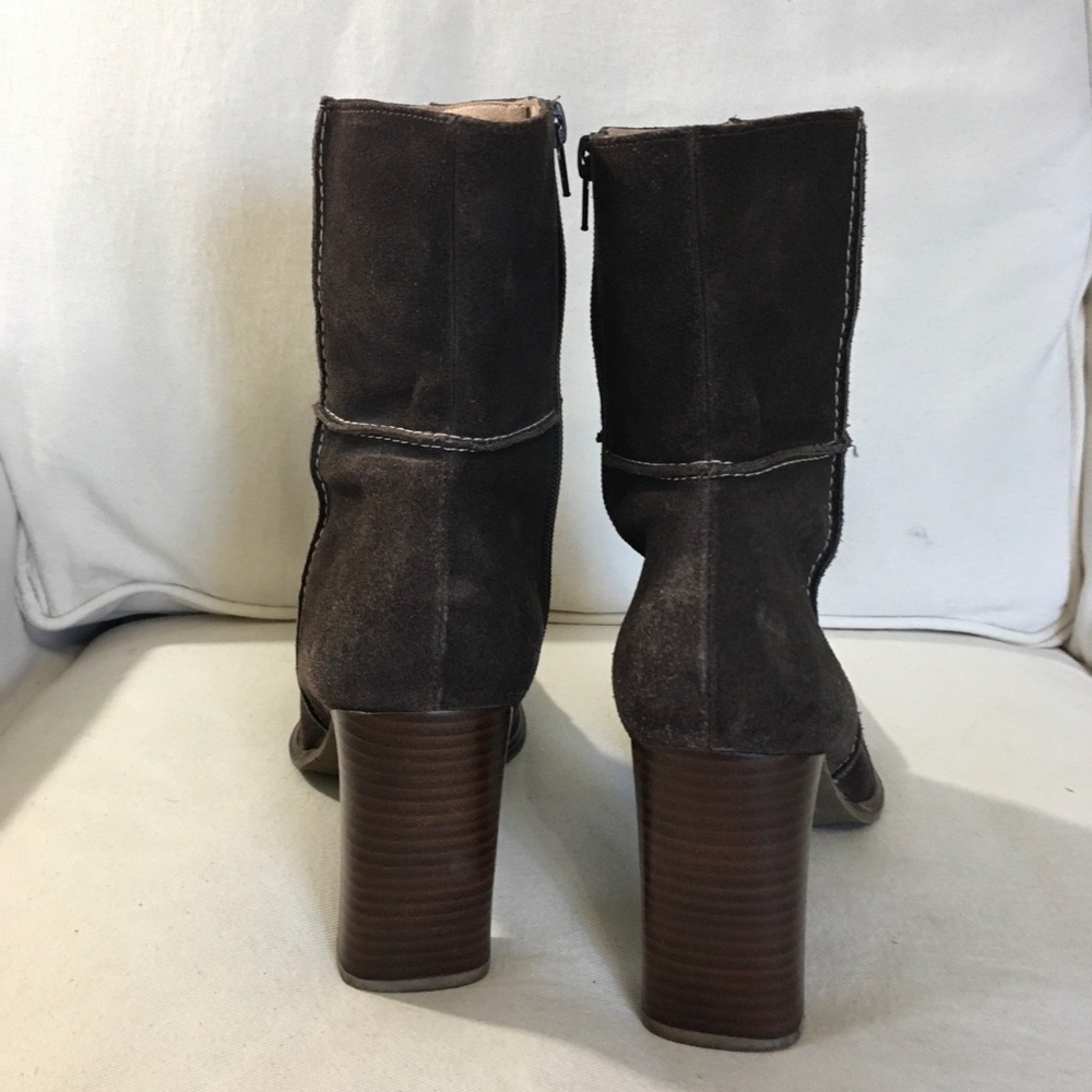 Ipanema Brown Suede Ankle Boot - Picture 2 of 7